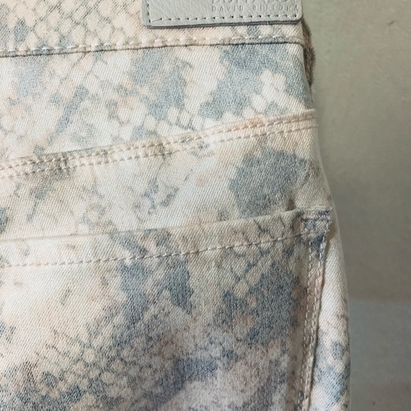 Buffalo Skinny White, Grey & Pink Snake Skin Jeans - Picture 2 of 8